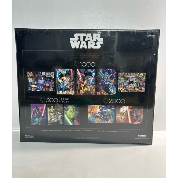 Star Wars Buffalo Games Puzzle collection 4 count - Picture 2 of 7